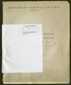 222 - Consorzio Seriola vecchia di Chiari - Ruolo d'esazione di taglie, canoni, contributi dovuti dagli utenti di Castrezzato - Anno 1977/1978
