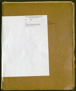 382 - Consorzio Seriola vecchia di Chiari - Registro protocollo dal 12 luglio 1930 al 28 luglio 1941