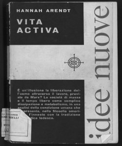 Vita activa / Hannah Arendt