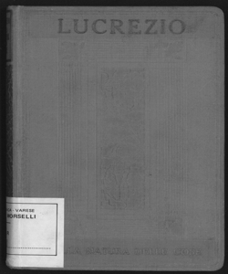 Della natura delle cose / Lucrezio ; traduzione di Alessandro Marchetti