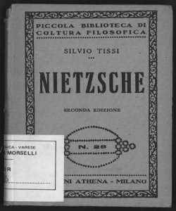 Nietzsche / Silvio Tissi