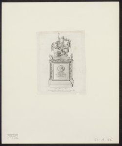 La musica sacra : monumento eretto in Bergamo alla memoria di Simone Mayr, scolpito in marmo da Innocenzo Fraccaroli - 1 