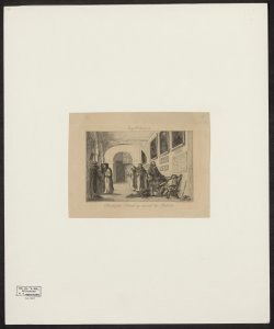 Christophe Colomb au couvent de Rabida / Bracquemond sc. ; Eug. Delacroix