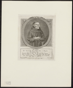 Vera effigie del Servo di Dio P. F. Giuseppe Antonio da Bergamo della Famiglia Corti ...