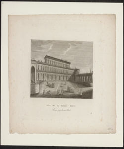 Vue du R. Palaìs Pitti