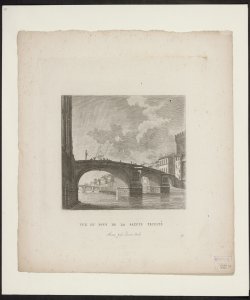 Vue du Pont de la Sainte Trinitè