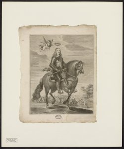 [Condottiero a cavallo] / D. Teniers Pin.e ; J. Troyen fe