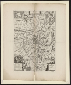 Turin et ses environs / mis au jour par N. de Fer ; levé sur les lieux par le Sr Desbordes