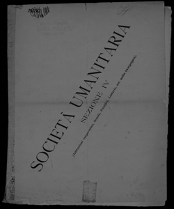 Società umanitaria : sezione 4. (istituzioni cooperative, scuole, panifici, latterie, ecc. nella campagna)