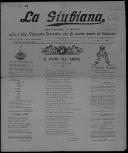 La giubiana : numero unico sotto l'alto patronato scolastico per gli alunni poveri di Gallarate