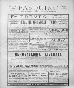 Pasquino : giornale umoristico, non politico, con caricature 1887