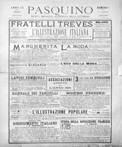 Pasquino : giornale umoristico, non politico, con caricature 1888