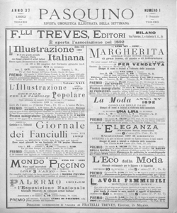 Pasquino : giornale umoristico, non politico, con caricature 1892