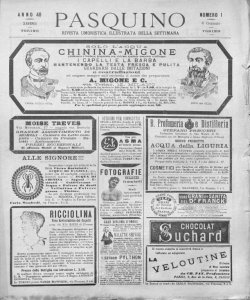 Pasquino : giornale umoristico, non politico, con caricature 1895