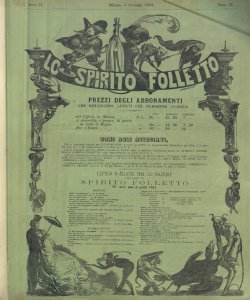 Lo Spirito folletto : giornale umoristico illustrato 1862