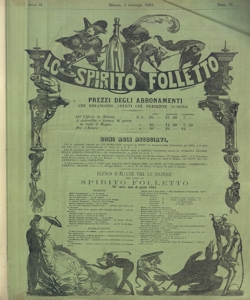 Lo Spirito folletto : giornale umoristico illustrato 1862