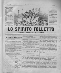 Lo Spirito folletto : giornale umoristico illustrato 1872