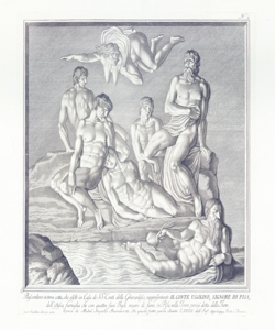 Morte del Conte Ugolino Vascellini, Gaetano