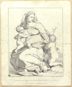 Madonna con Bambino e San Giovannino Steinla, Moritz