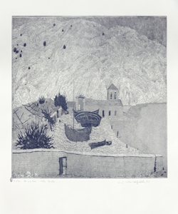 paesaggio con barche in disuso Galli, Federica