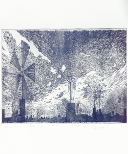 paesaggio con mulini Galli, Federica