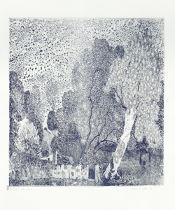 paesaggio con alberi Galli, Federica