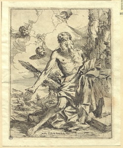 San Girolamo nel deserto Carpioni, Giulio