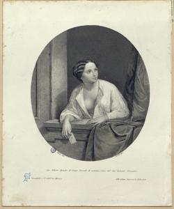 Ritratto di donna Carelli, Giacomo