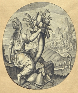 Allegoria dell'abbondanza Dalen, Cornelis van il Giovane