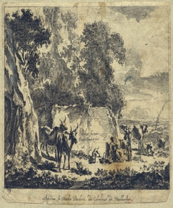 Paesaggio con pastori Danckerts, Dancker