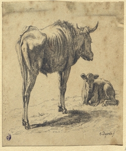 Animali al pascolo Dujardin, Karel