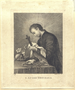 Ritratto di San Luigi Gonzaga Eredi, Benedetto