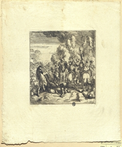 Scena di battaglia a cavallo Courtois, Jacques detto Borgognone