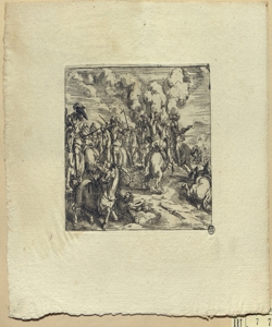 Scena di battaglia a cavallo Courtois, Jacques detto Borgognone
