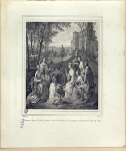 Scena dal Decameron Gandini, Domenico