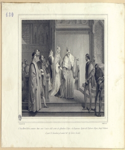 Il Doge Marin Faliero convince Steno esser l'autore dello scritto che offe Gandini, Domenico