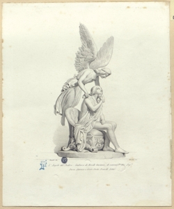 Statua dell'Angelo del Pudore Gandini, Domenico