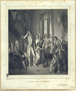 Scena di genere Gandini, Domenico