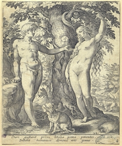 Adamo ed Eva Goltzius, Hendrick