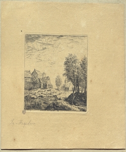 Paesaggio campestre Hagedorn, Christian Ludwig von