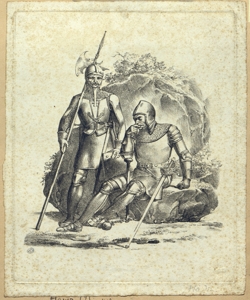 Soldati a riposo Hayez, Francesco (?)