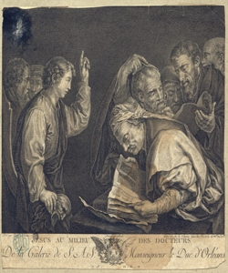 Cristo docente Levasseur, Jean Charles