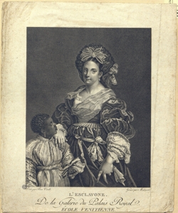 ritratto di donna con bambino nero Maloeuvre, Pierre