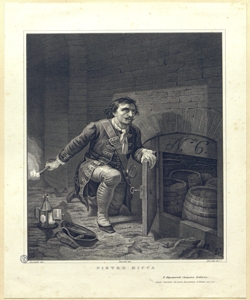 scena di genere in un interno Marchi