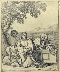 Sacra Famiglia con Sant'Anna Mattioli, Ludovico