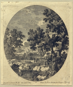 paesaggio Perelle, Gabriel (attribuito)