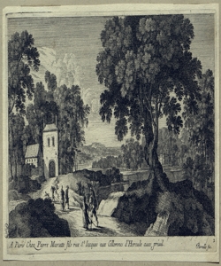 paesaggio Perelle, Gabriel (attribuito)