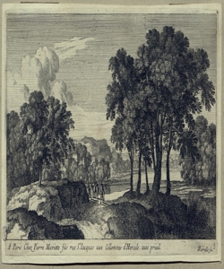 paesaggio Perelle, Gabriel (attribuito)