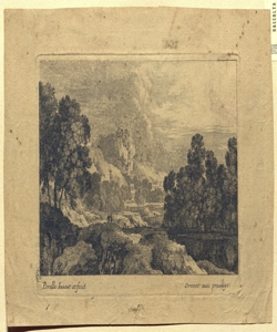 paesaggio Perelle, Gabriel (attribuito)