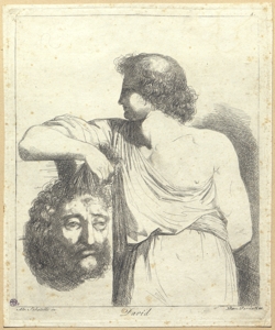 David con la testa di Golia Pernati, Damiano